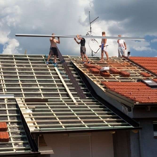 Plat dak Wolvega opnieuw leggen